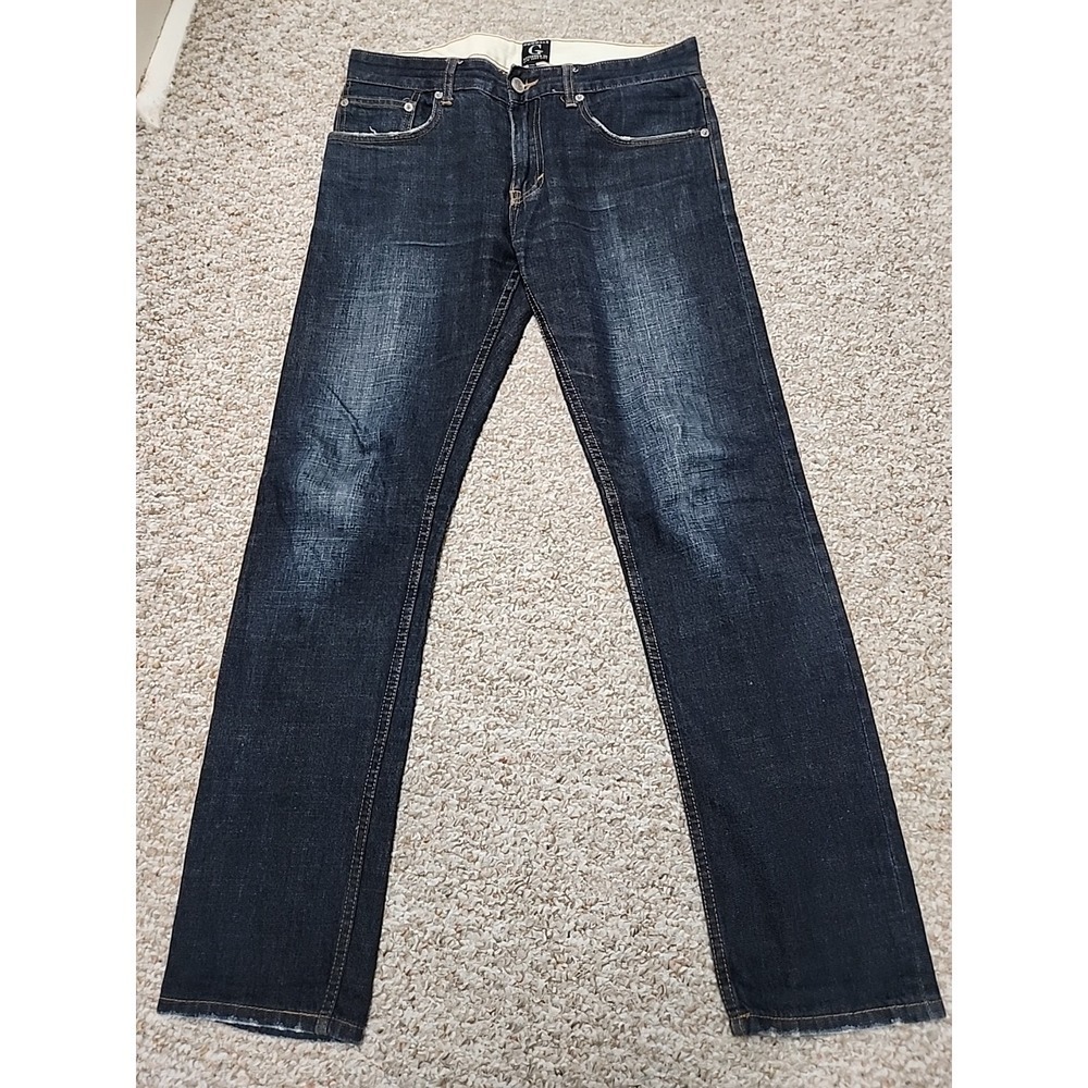 Goodale Selvedge Jeans 32x31 Tailored Skinny Dark‎ Wash Denim New York
